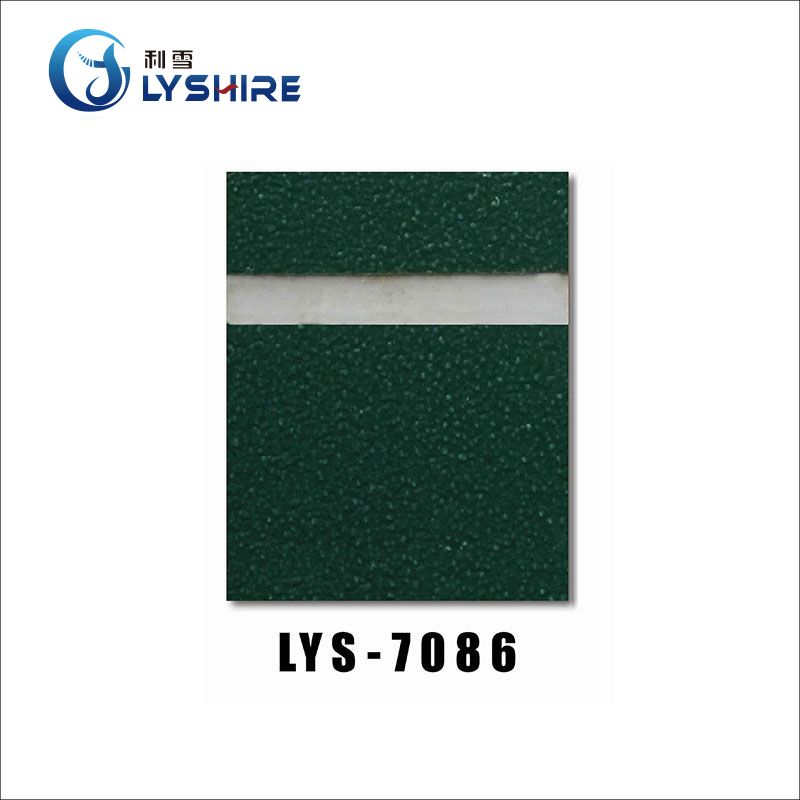 Foglio di plastica ABS verde scuro testurizzato da 0,3-3 mm