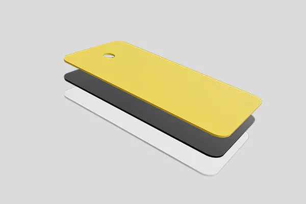 Il processo di produzione della scheda ABS.