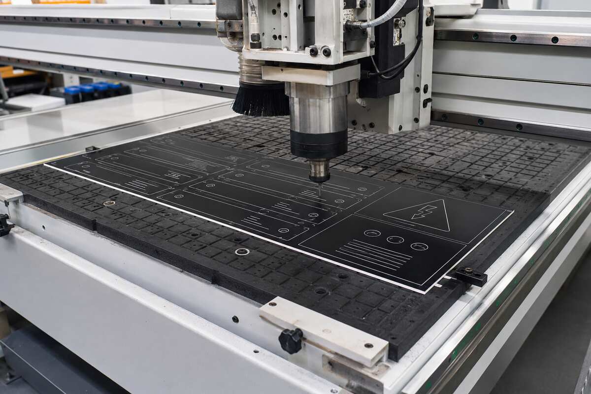 Come selezionare i fogli per incisione ABS per lavori CNC e rotanti