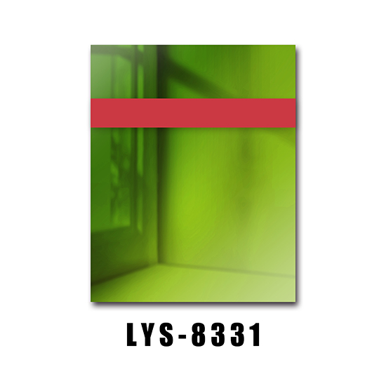 Foglio di plastica bicolore con superficie a specchio lucida per incisione