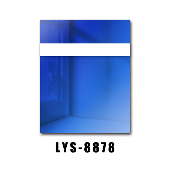 Foglio di plastica ABS blu resistente alle alte temperature