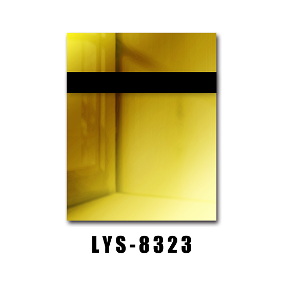 Foglio di plastica bicolore con incisione rotativa