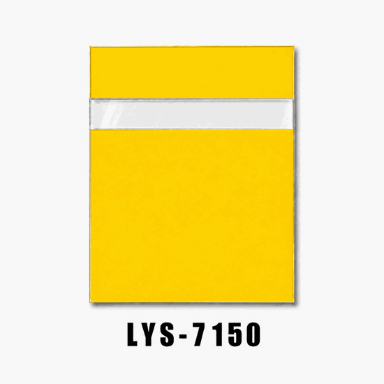 Acrilico giallo della seconda superficie per i display dei menu